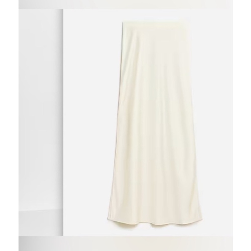 J. Crew Gwyneth Long Slip Skirt